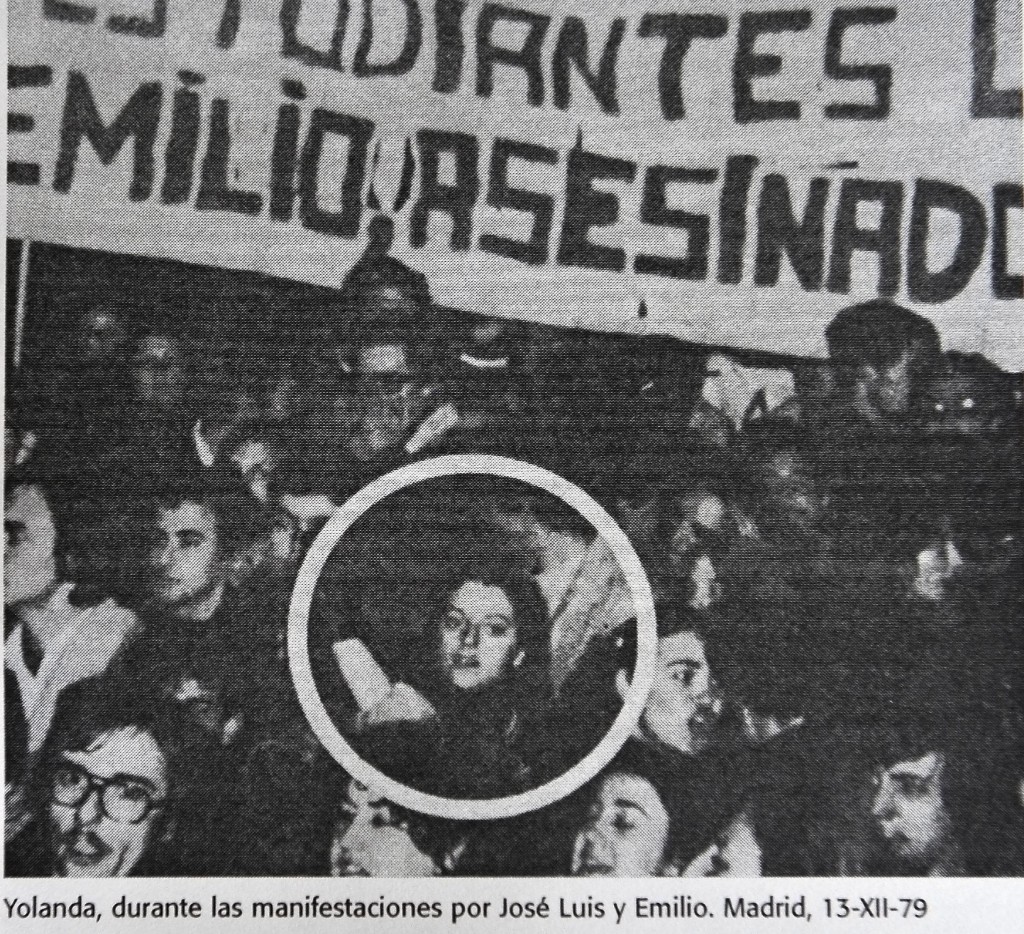 Yolanda Gonzalez Manifestación