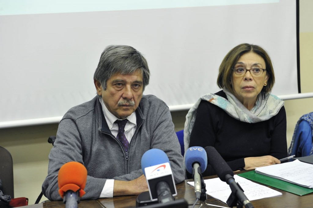 Carlos Slepoy y Ana Messuti