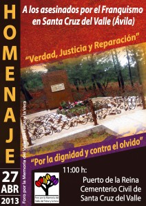 Homenaje Santa Cruz del Valle