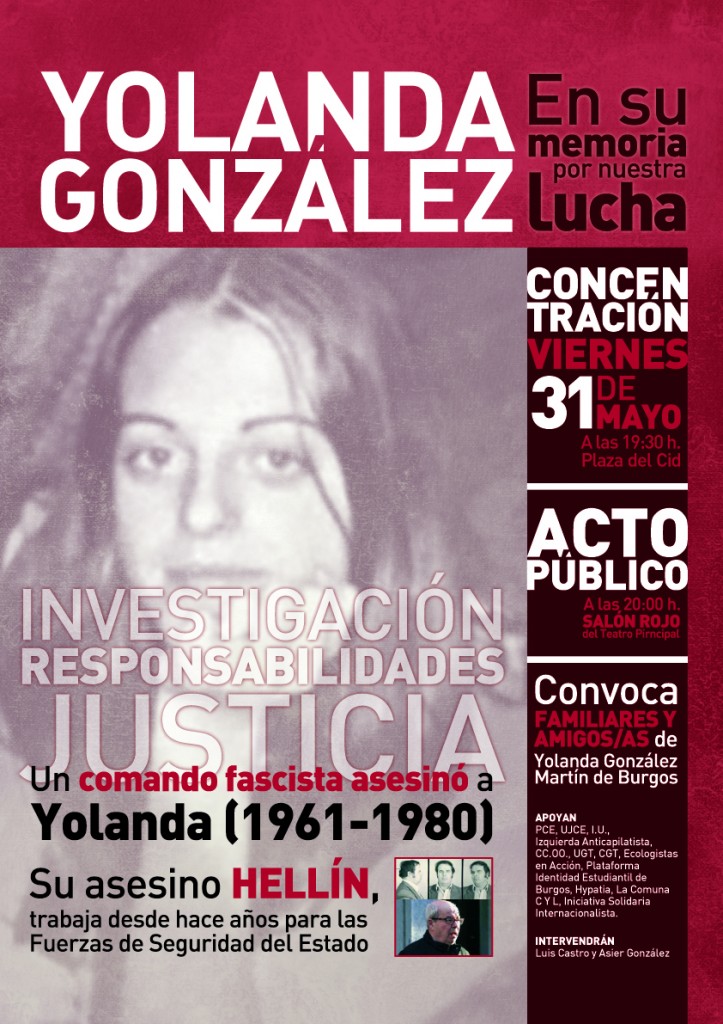 Concentración Yolanda