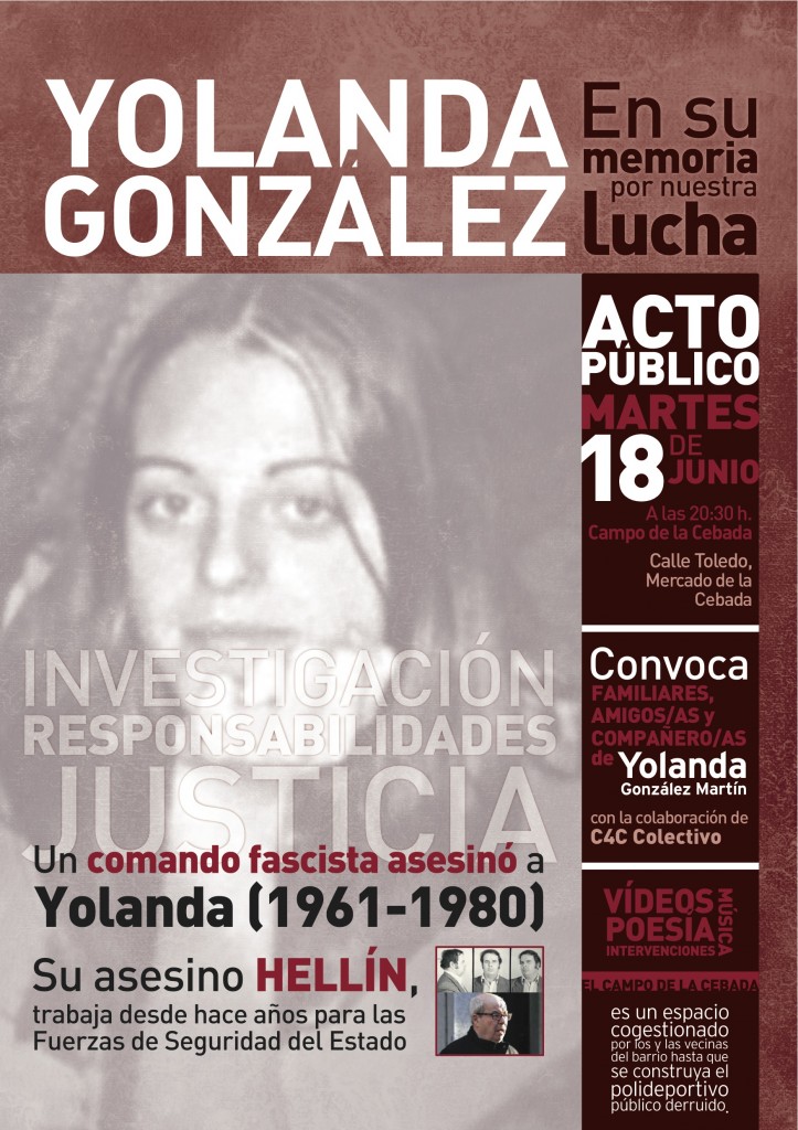 Campaña Yolanda González Madrid 18 de junio 2013