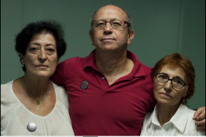 María Rumin, Jesús Rodríguez y Felisa Echegoyen María Rumin, Jesús Rodríguez y Felisa Echegoyen