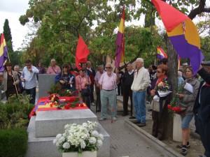 Homenaje asesinados 27 de septiembre de 1975