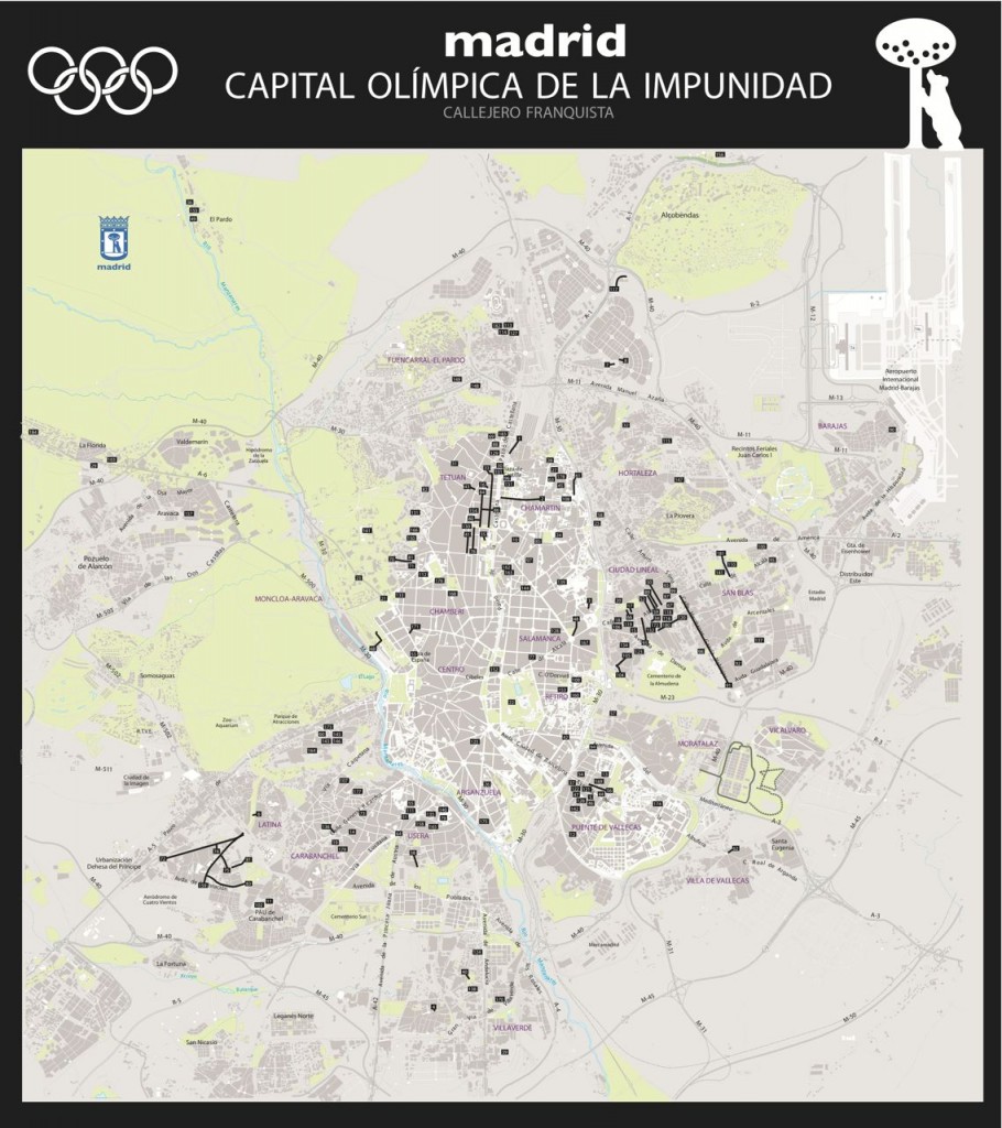 Plano Franquista de Madrid