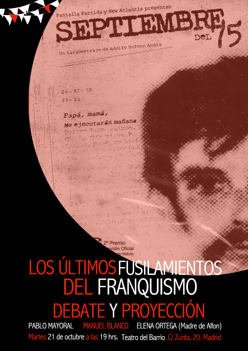 Acto SEPTIEMBRE del 75 Teatro Del Barrio